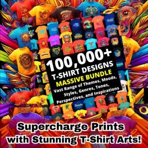 100,000+ T-Shirt Designs: Elevate Your Printing Business Today!
